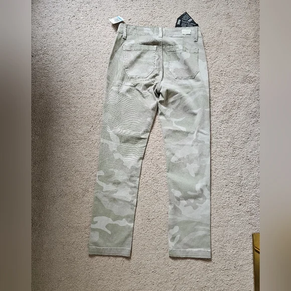 Nwt Paige Mayslie 25 Camo Straight Leg Pants Utility - Picture 5 of 11